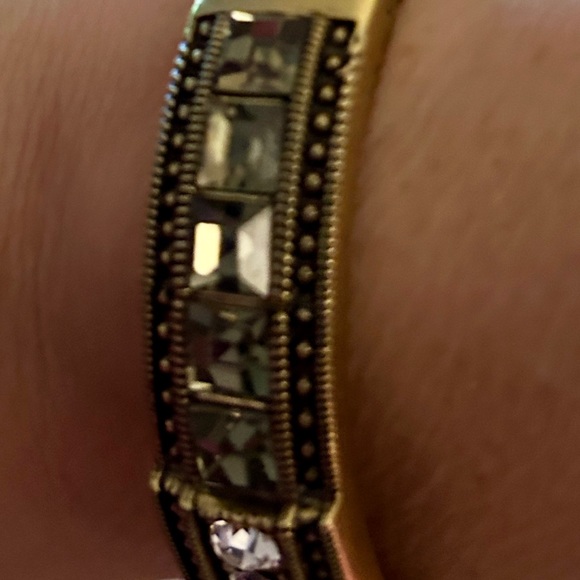 Heidi Daus Gold and Crystal Bracelet - Picture 5 of 10